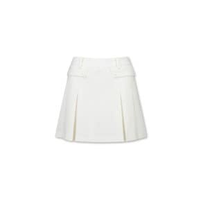 골프 (WWKCW24701IVX)Women Jersey Pleats Skort