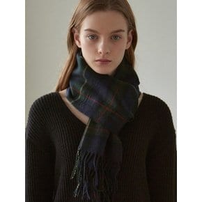 VINTAGE CHECK MUFFLER_DEEP GREEN