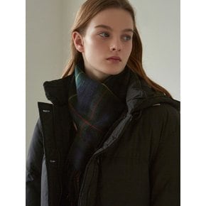 VINTAGE CHECK MUFFLER_DEEP GREEN