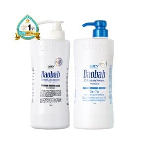 바오밥 트리트먼트 1000ml + 바오밥 지성샴푸 1000ml