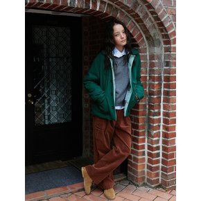 The Corduroy Cargo Pocket Pants Brown_ F234PT02