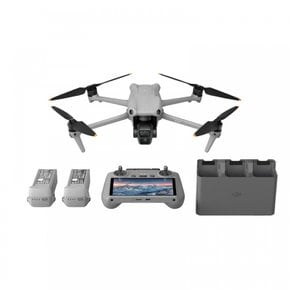 DJI 에어 3 플라이 모어 DJI RC 2 ID 및 4K HDR 48MP O4 드론 콤보/송신기 (스크린 포함)