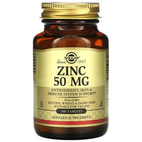 솔가 징크 아연 50mg 100정 Zinc