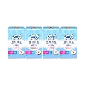 쏘피 유기농 일반 팬티 라이너 40P 4개