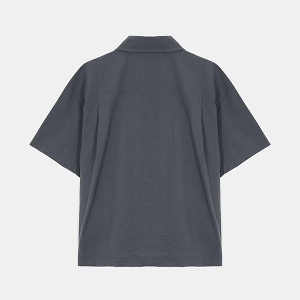[파주점] 여성 디플라이 세미크롭 반팔 셔츠 (7L41560)