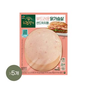 닭가슴살 샌드위치햄 90g x5개