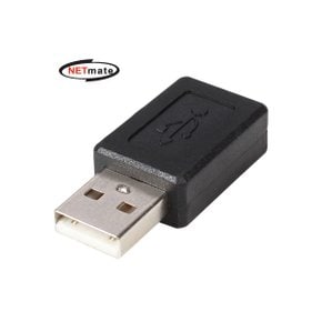 [NM-UGM01] NETmate NM-UGM01 USB2.0 마이크로 5핀/AM 젠더(USB OTG PC연결/블랙)