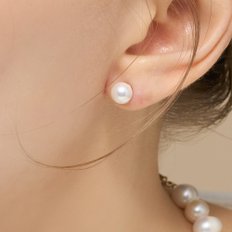 18k 로아스 스와로브스키 진주귀걸이6mm