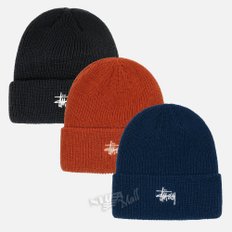 스투시 베이직 커프 비니 3컬러 STUSSY CUFF BEANIE BASIC