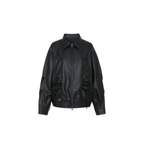 CIELO LEATHER JACKET black