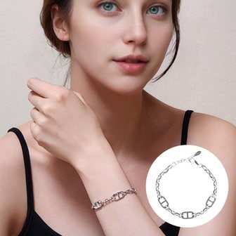 탠디 [TANDY] 탠디 시그니쳐 팬던트 링크체인 팔찌 TDB505S