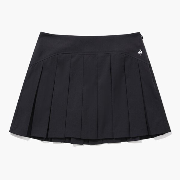 [여주점] 여성 솔리드 오비밴드 플리츠 스커트 GQ122LSK14 BLCK