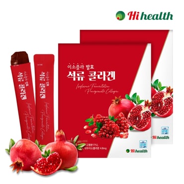  [하이헬스] 이소플라 발효 석류 콜라겐 젤리 스틱 (20g x 80포) 2박스