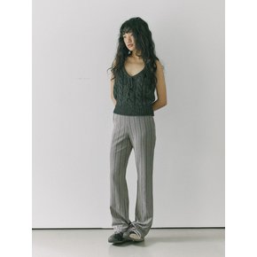 Birkin Stripe Pants / Gray