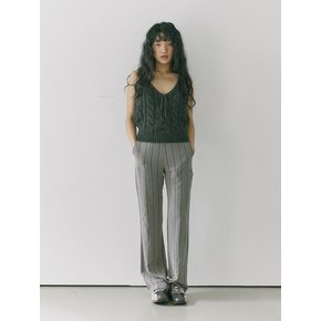 Birkin Stripe Pants / Gray