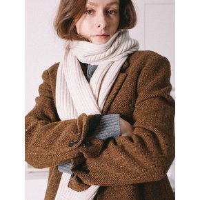 [선물포장] Innigkeit Wool 100% Ribbed Muffler_5 Colors