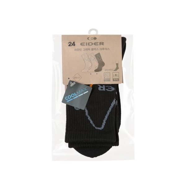 [부산점] 마운틴 그래픽 쿨맥스 크루삭스 DUA25S04