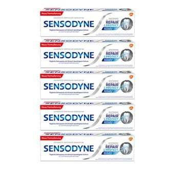  센소다인 SENSODYNE 리페어 프로텍트 화이트 치약 75ml 5개