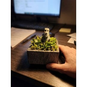 내 책상 위의 작은 수호신 모아이 오브제(Moai Objet)