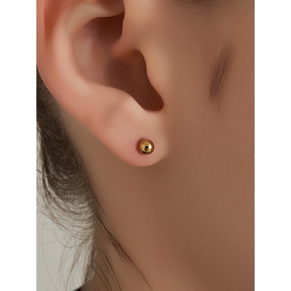 14K GF 베이직 볼 귀걸이 ELGPEE525