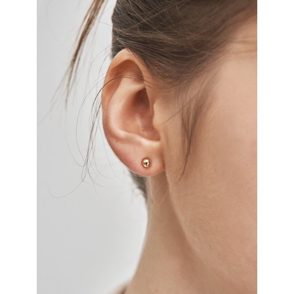 14K GF 베이직 볼 귀걸이 ELGPEE525