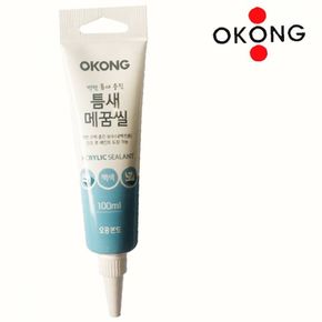 실란트 실리콘 100ml 크랙보수 메꿈씰 충진