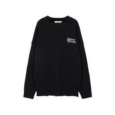 Small Logo Knit in Black VK3SP906-10