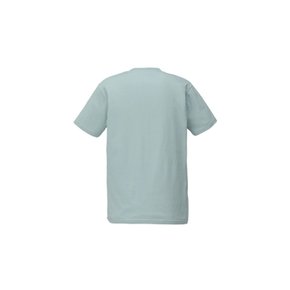 오니츠카타이거 로고 자수 남녀 공용 그래픽 티셔츠 블루 그레이 2183B457.400