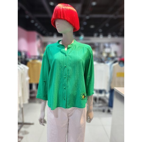 [부산점] 자수노카라 블라우스 BABL57531GN