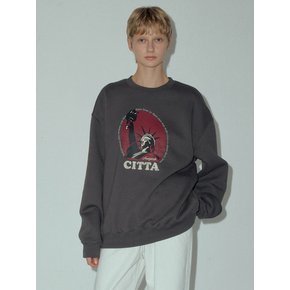 [City Story]New York Citta Sweatshirts_CTT347(Charcoal)