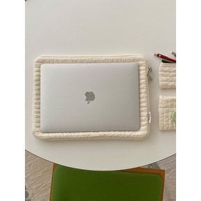 Tablet&Laptop case _ Soft cream (3Size)