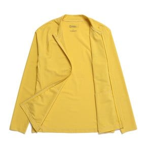 N232MRG700 남성 베이직  집업 래쉬가드 MUSTARD