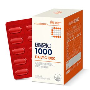 데일리C 1000(1,100 mg x 100정) 1통[36035106]