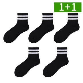 5켤레+5켤레 스포츠양말 세트 중목 골지 여성 헬스 러닝 양말