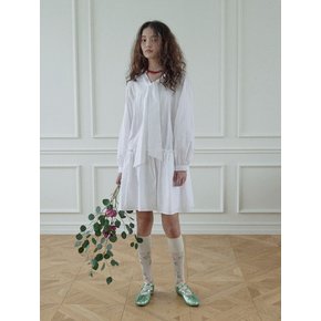 Innocent tie dress / White