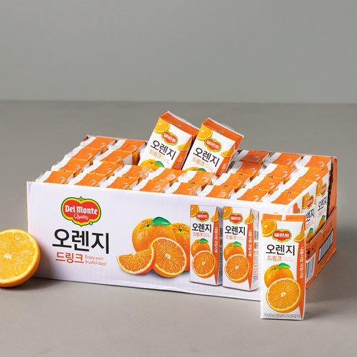 [델몬트] 오렌지 드링크 (190ml*32)