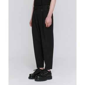 [파주점] 옴므 시그니처 투턱 캐롯 팬츠 SG2PT200BK