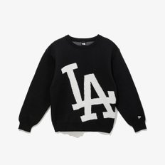 [골프] MLB LA 다저스 니트 스웨터 블랙_14326431