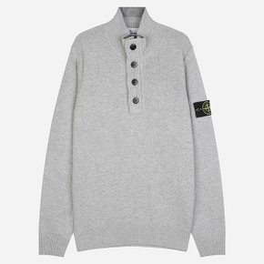 5F 5100040 S00A3 V0M64 와펜 패치 버튼 니트 그레이