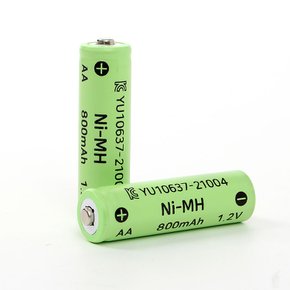 800mAh 니켈수소 AA 충전지 2p세트 NI-MH 충전배터리