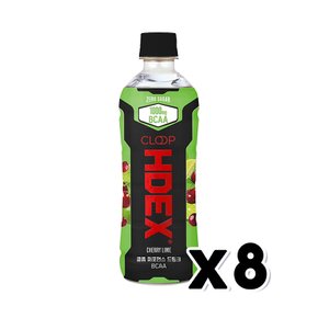 클룹 HDEX 퍼포먼스드링크 체리라임 페트음료 500ml x 8개