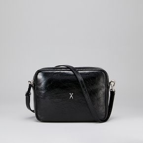 OZ Mini Square Bag With Chain Glossy Black (0JSM3CB41001F)
