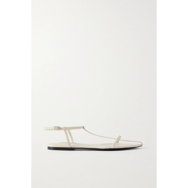 가죽 샌들 크림 1647597338144596