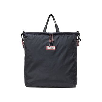 헌터 [UNISEX] 트래블 멀티 펑션 립스탑 패커블 토트백 - 블랙/클레이 UBT7126NRSBEC