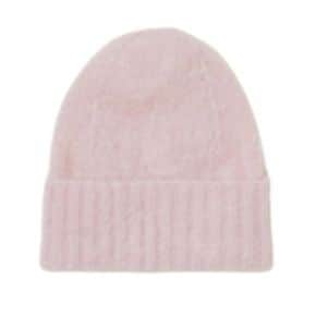 오라리 BRUSHED SUPER KID MOHAIR KNIT CAP LIGHTPINK (A23AC08KM) (브러시드 수퍼 키드