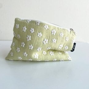 [OIA] Flat pouch - daisy green