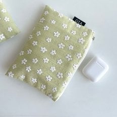 [OIA] Flat pouch - daisy green