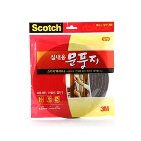 3M 문풍지 실내용 13mm 4.15M 막이 문틈 베란다 테이프 차단 현관 겨울