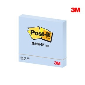 3M 포스트잇 654 크림블루