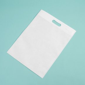 컬러 부직포 가방(25x35cm) (화이트) 기프트 선물가방